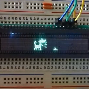 Arduino VFD Dog Simulator