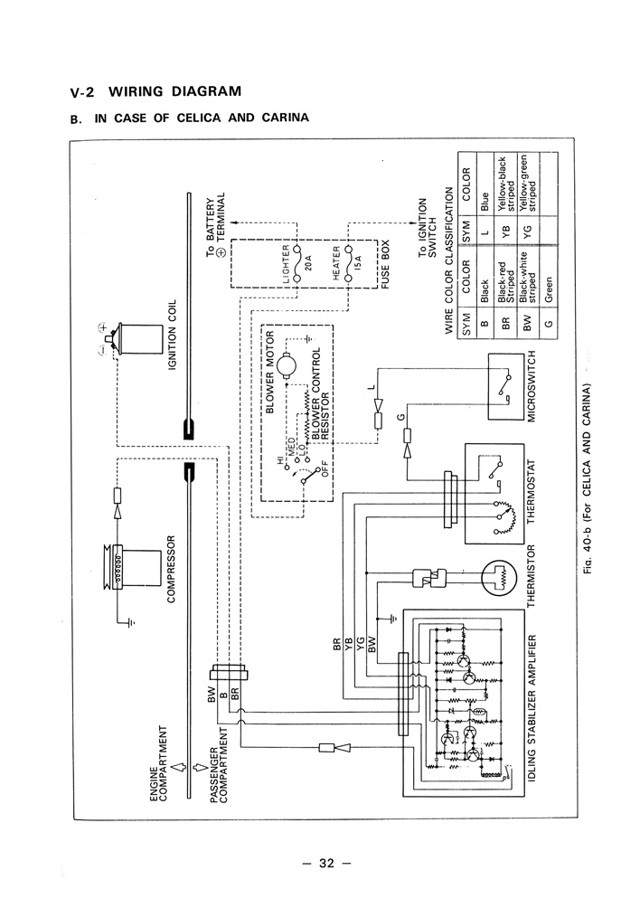 Toyota Service Manual Air Conditioning System 1971 Page